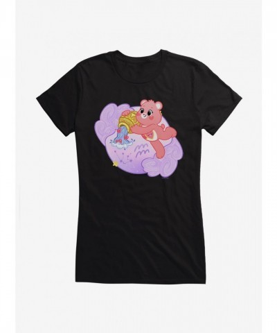 Care Bears Aquarius Bear Lightweight Cotton T-Shirt for Girls