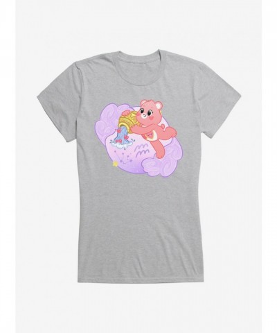 Care Bears Aquarius Bear Lightweight Cotton T-Shirt for Girls