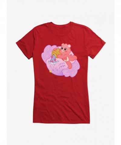 Care Bears Aquarius Bear Lightweight Cotton T-Shirt for Girls