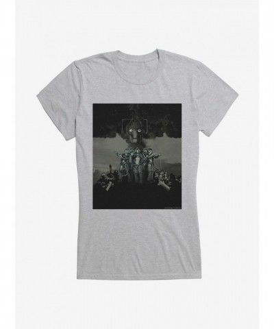 Doctor Who Cybermen Lightweight Tee for Girls