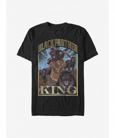 Marvel Black Panther Tribute T-Shirt - Men's Black