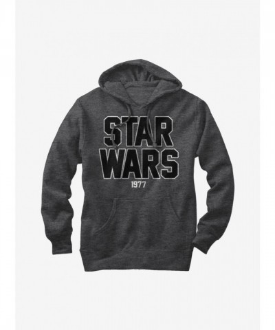 Star Wars 1977 Classic Logo Hoodie - Unisex Blue