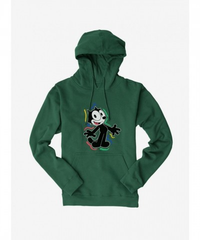 Felix The Cat 90s Vintage Hoodie for Men Felix The Cat 90s Vintage Hoodie for Men