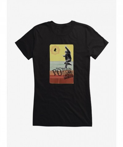 Harry Potter Inspired Cutout Collage T-Shirt for Girls