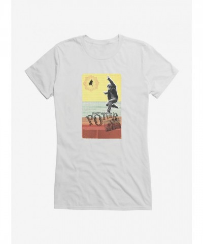 Harry Potter Inspired Cutout Collage T-Shirt for Girls