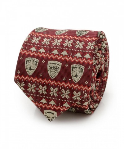 Marvel Fair Isle Red Guardians of the Galaxy Men's Tie