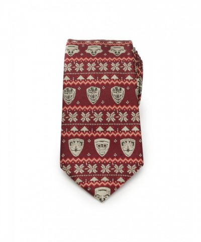 Marvel Fair Isle Red Guardians of the Galaxy Men's Tie