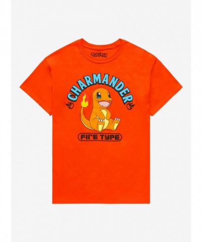 Charmander Fire Type Unisex Cotton T-Shirt