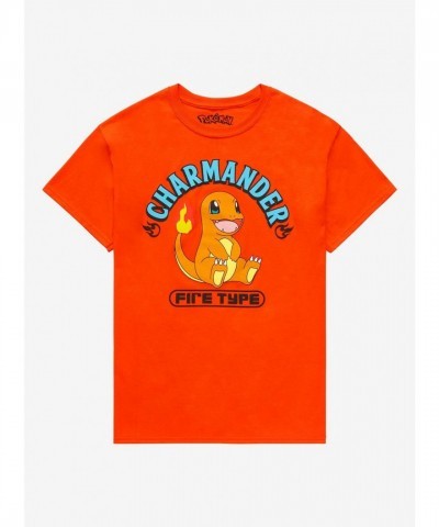 Charmander Fire Type Unisex Cotton T-Shirt