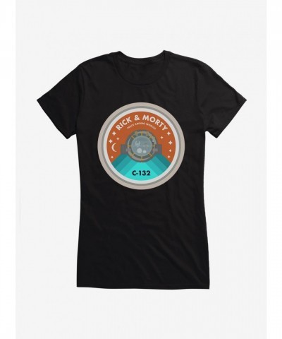 Rick And Morty C-132 Peace Among Worlds Junior Girls T-Shirt