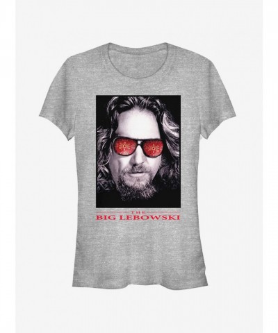 The Big Lebowski The Dude Sunglasses Poster Unisex T-Shirt - Black