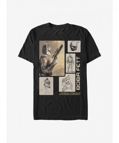 Boba Fett T-Shirt for Men - Star Wars Edition - Black