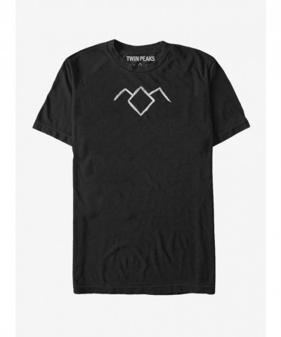 Twin Peaks Owl Cave Symbol Unisex T-Shirt - Black