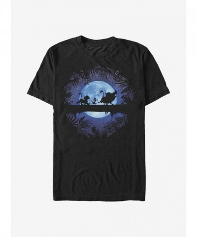 Disney Lion King Trio T-Shirt in Black for Men