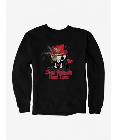Skelanimals Dead Animals Love Graphic Unisex Sweatshirt