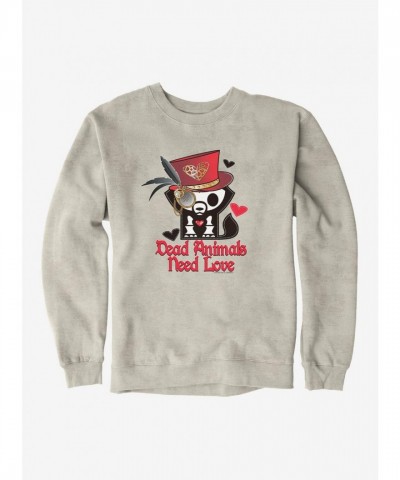 Skelanimals Dead Animals Love Graphic Unisex Sweatshirt Skelanimals Dead Animals Love Graphic Unisex Sweatshirt
