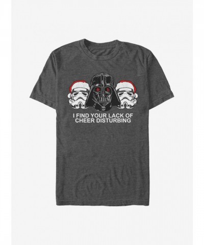 Star Wars Lack of Cheer T-Shirt - Heather Kelly Green