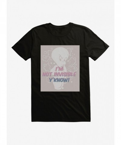 Casper Friendly Ghost Invisible Design Men's T-Shirt Casper Friendly Ghost Invisible Design Men's T-Shirt