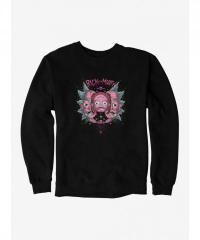 Rick And Morty Split Head Rick Unisex Sweatshirt