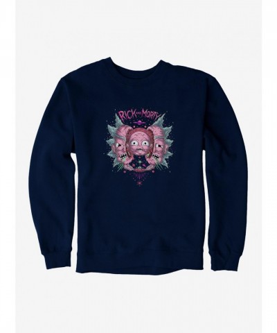 Rick And Morty Split Head Rick Unisex Sweatshirt