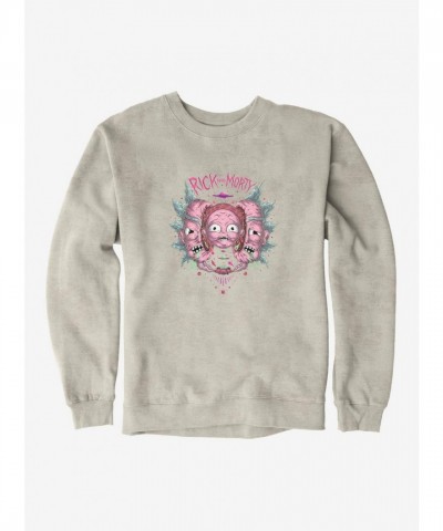 Rick And Morty Split Head Rick Unisex Sweatshirt