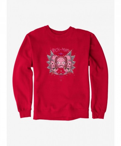 Rick And Morty Split Head Rick Unisex Sweatshirt
