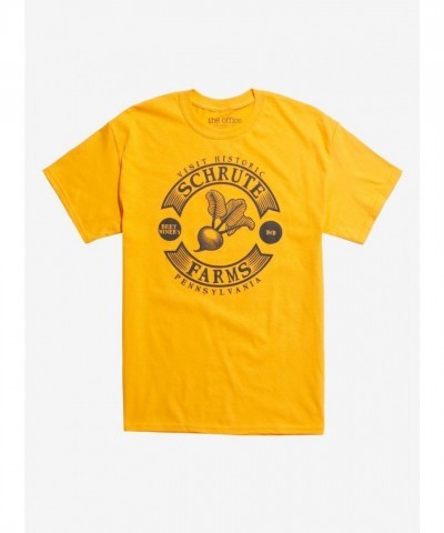 The Office Schrute Farms Beet-Themed Men's T-Shirt