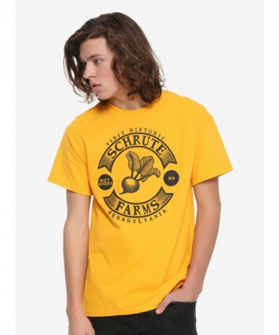 The Office Schrute Farms Beet-Themed Men's T-Shirt