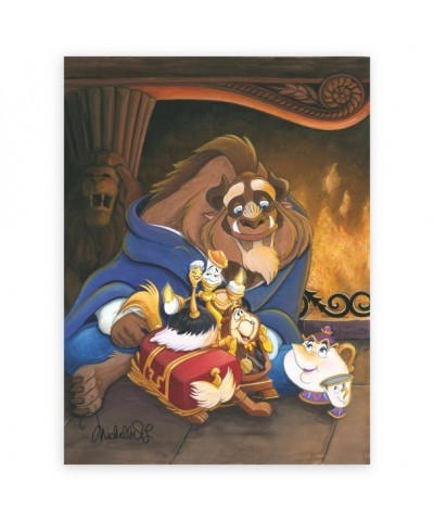 Michelle St.Laurent's Enchanted Family Giclée – Limited Edition Beauty and the Beast Art
