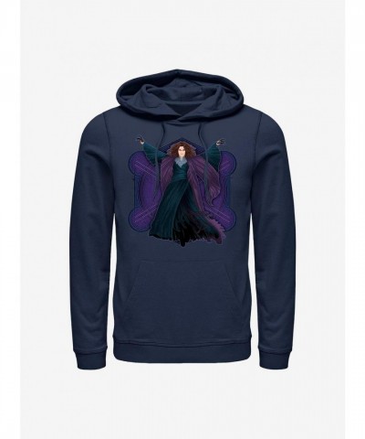 Marvel WandaVision Hoodie - Agatha Allure in Blue