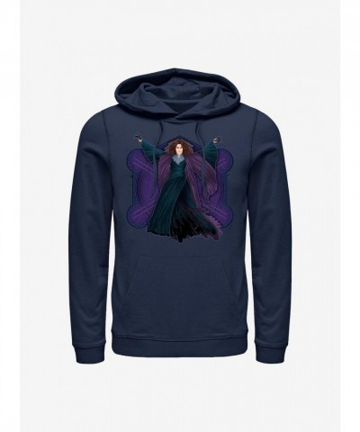 Marvel WandaVision Hoodie - Agatha Allure in Blue