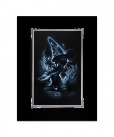 Sorcerer Mickey Deluxe Print by Noah - Fantasia Inspired Art for Disney Fans