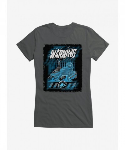 Jurassic World T-Rex Hologram Caution Tee for Girls Jurassic World T-Rex Hologram Caution Tee for Girls