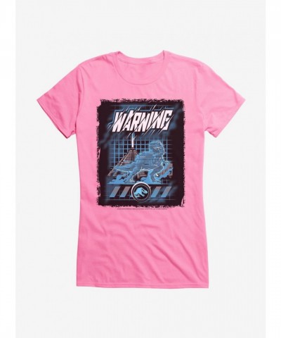 Jurassic World T-Rex Hologram Caution Tee for Girls Jurassic World T-Rex Hologram Caution Tee for Girls