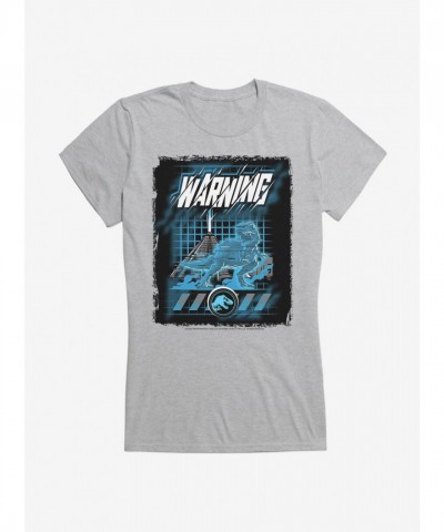 Jurassic World T-Rex Hologram Caution Tee for Girls Jurassic World T-Rex Hologram Caution Tee for Girls
