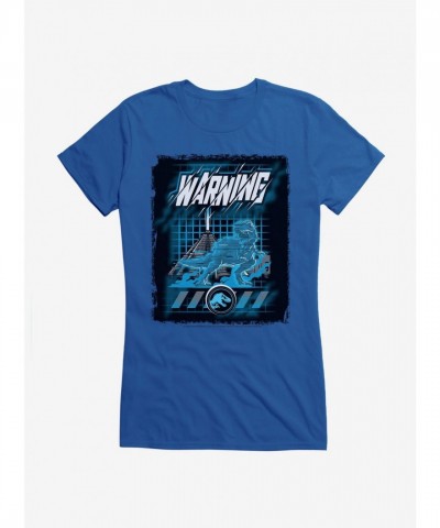 Jurassic World T-Rex Hologram Caution Tee for Girls Jurassic World T-Rex Hologram Caution Tee for Girls