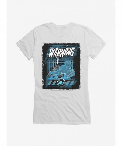 Jurassic World T-Rex Hologram Caution Tee for Girls Jurassic World T-Rex Hologram Caution Tee for Girls