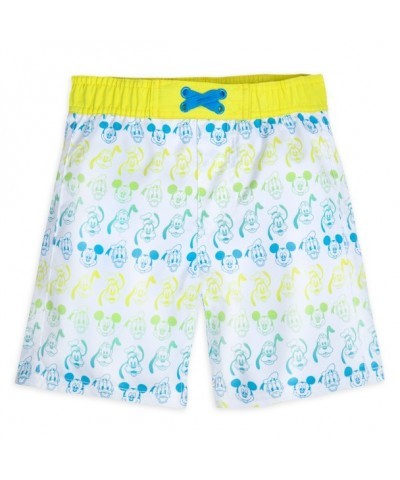 Mickey and Friends UV Protective Swim Trunks for Boys
