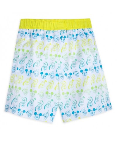 Mickey and Friends UV Protective Swim Trunks for Boys