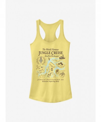 Disney Jungle Cruise Adventure Tank Top for Girls - Yellow