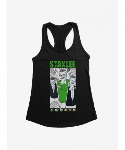 Stan Lee Universe Excelsior Girls Action Word Bubble Tank Top