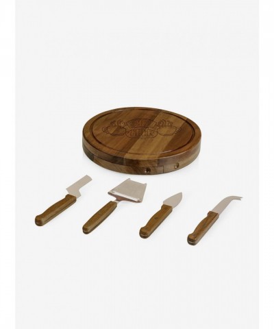 Friends Central Perk Acacia Cheese Board & Tools Set