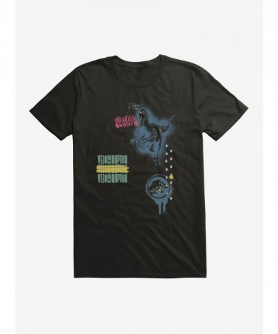 Jurassic World Velociraptor Graffiti T-Shirt for Men
