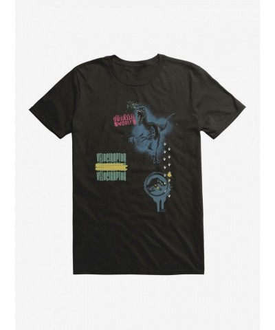 Jurassic World Velociraptor Graffiti T-Shirt for Men