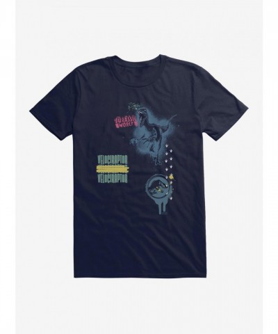 Jurassic World Velociraptor Graffiti T-Shirt for Men
