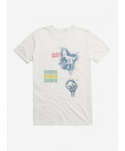 Jurassic World Velociraptor Graffiti T-Shirt for Men