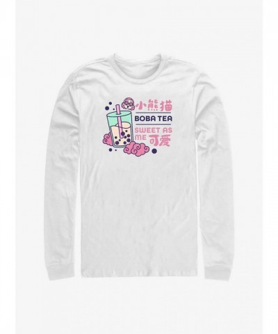 Disney Pixar Turning Red Authentic Boba Men's White Tee