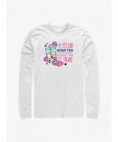 Disney Pixar Turning Red Authentic Boba Men's White Tee