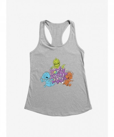 Rugrats Don't Be A Baby Girl's Lightweight Tank