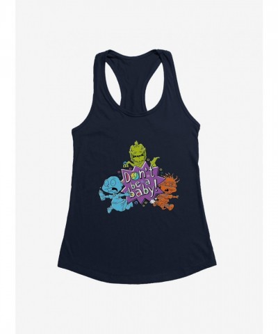 Rugrats Don't Be A Baby Girl's Lightweight Tank